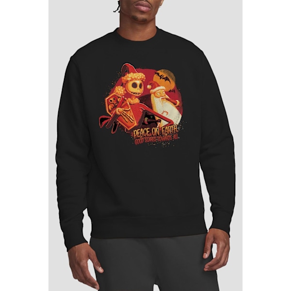The Nightmare Before Christmas Unisex Vuxen Good Scares Towards Black S