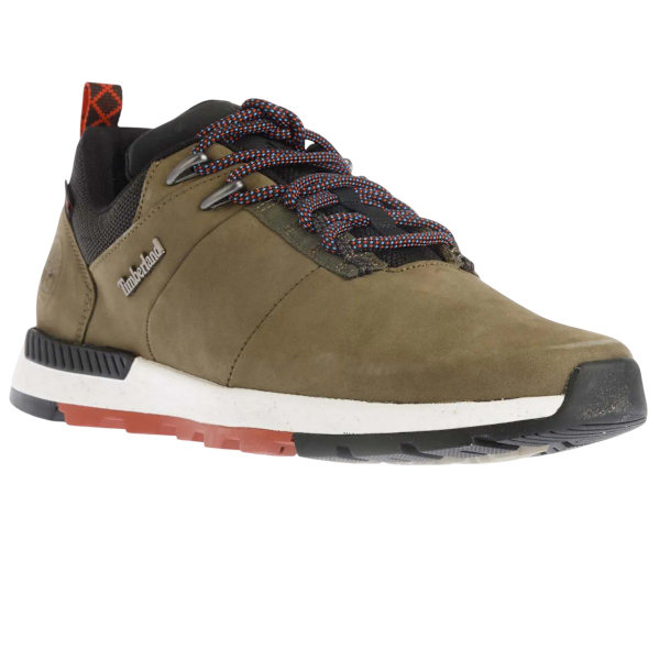 Timberland Herr Field Trekker Läder Vandringskängor 7 UK Khaki Khaki Green 7 UK