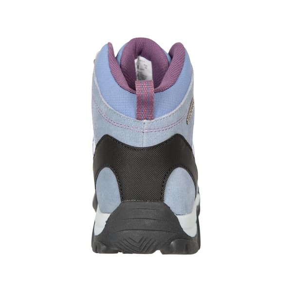 Mountain Warehouse Barnens/Barn Trail Mocka Walking Boots 2 UK Lilac 2 UK