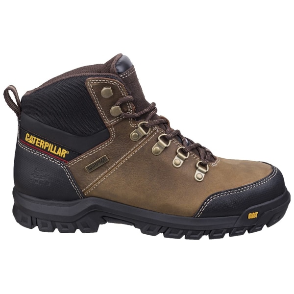 Caterpillar Mens CAT Framework S3 Säkerhetsläderstövlar 11 UK Se Seal Brown 11 UK