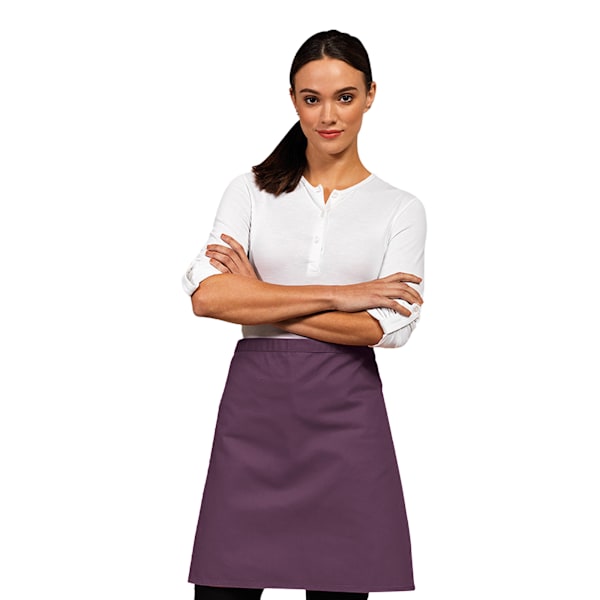 Premier Dam/Kvinnors Midjeklänning Förkläde En Storlek Aubergine Aubergine One Size