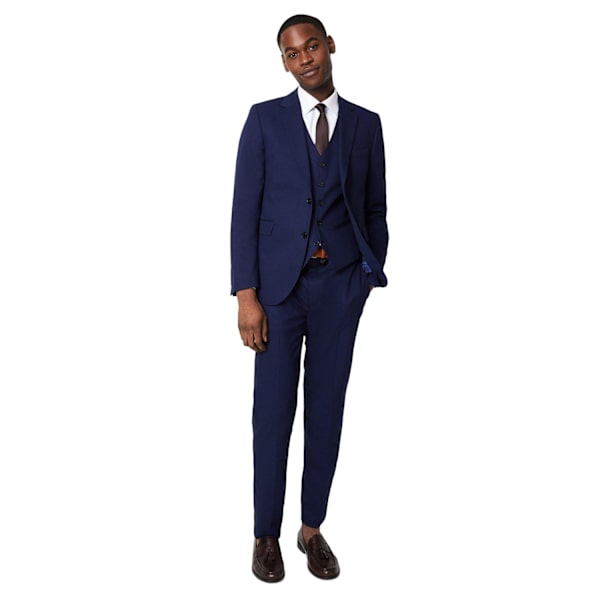 Burton Herr Button Slim Suit Byxor 34L Blå Blue 34L