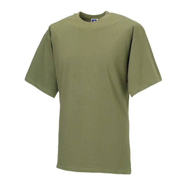 Jerzees Colours Classic T-shirt för män, kortärmad, XL, olivgrön Olive XL