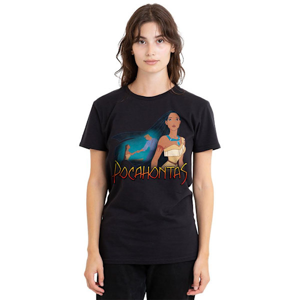 Pocahontas Unisex Vuxen John Smith Kanot T-Shirt M Svart Black M