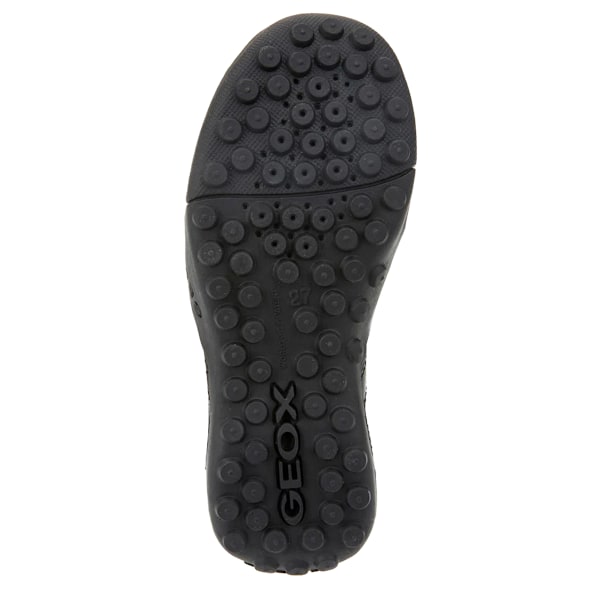 Geox Pojkar Snake Loafer Lackläder Mockasin Skolskor 1.5 Black 1.5 UK