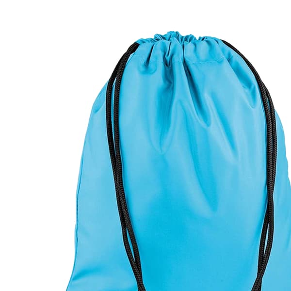 Bagbase Premium dragsnöre väska One Size Surf Blue Surf Blue One Size