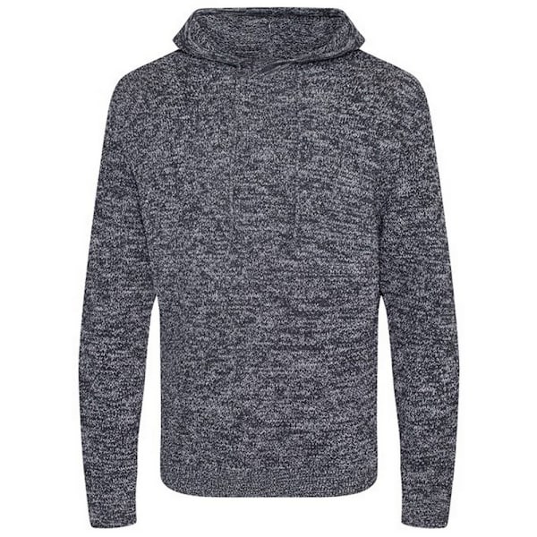 Awdis Unisex Vuxen Iguazu Stickad Hoodie XS Heather/Charcoal Heather/Charcoal XS