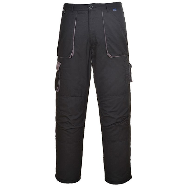 Portwest Herr Kontrast Arbetskläder Byxor (TX11) / Byxor M Svart Black M