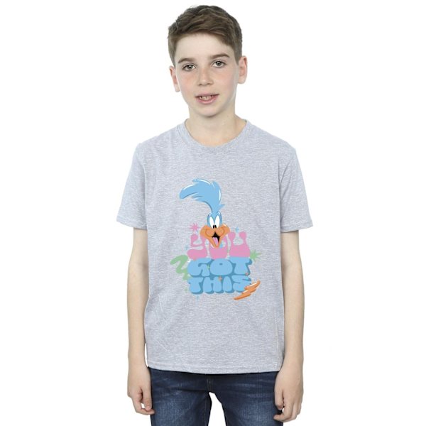 Looney Tunes Boys Roadrunner You Got This T-Shirt 9-11 år Sports Grey Sports Grey 9-11 Years