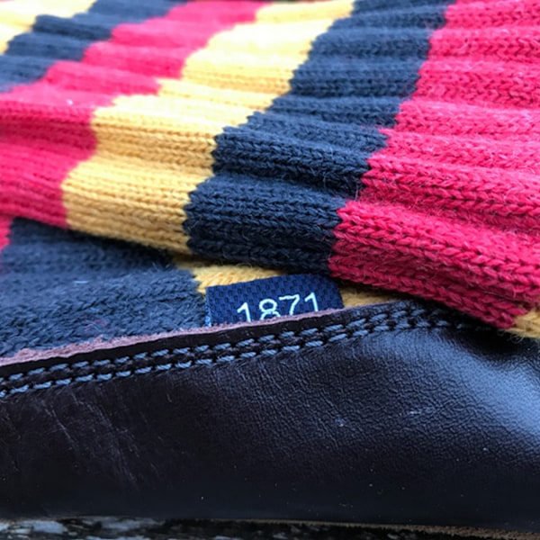 Svart & Blå 1871 Herr Mohicans Tofflor Strumpor 11 UK Svart/Röd/Gul Black/Red/Yellow 11 UK