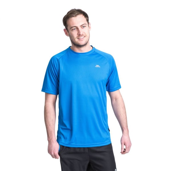Trespass Mens Debase Kortärmad Active T-Shirt XS Bright Blue Bright Blue XS