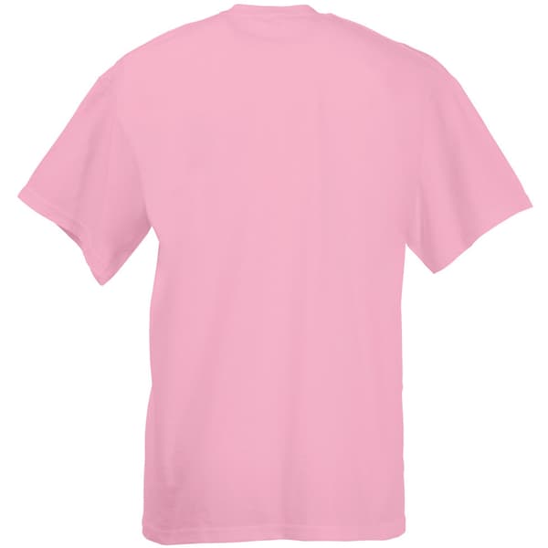 Herr T-shirt Casual Kortärmad Medium Pastel Rosa Pastel Pink Medium