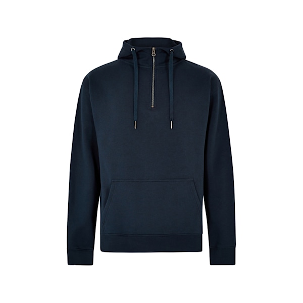 Kustom Kit Unisex Vuxen Quarter Zip Hoodie XXL Marinblå Navy XXL
