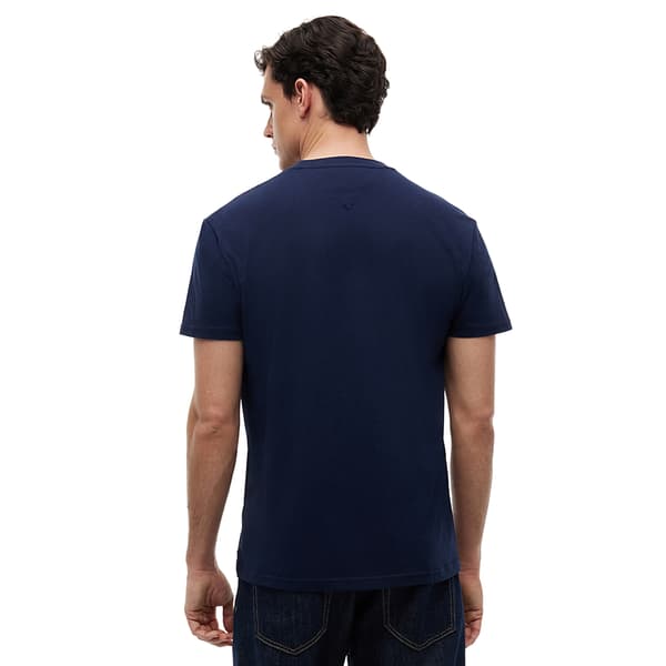 Tommy Jeans Herr Linear Logo Regular T-shirt M Night Navy Night Navy M