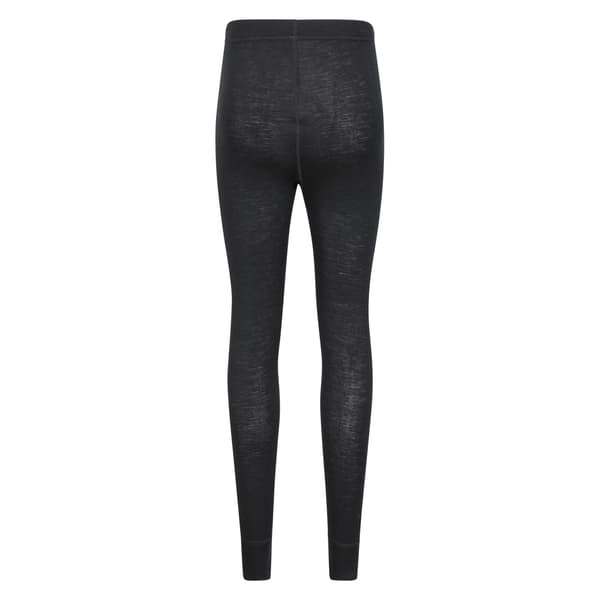 Mountain Warehouse Dam/Dam Merino Ull Baslager Botten Black 10 UK
