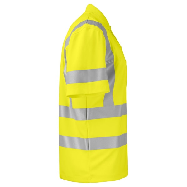 Projob Reflex Pikétröja för Män M Gul Yellow M