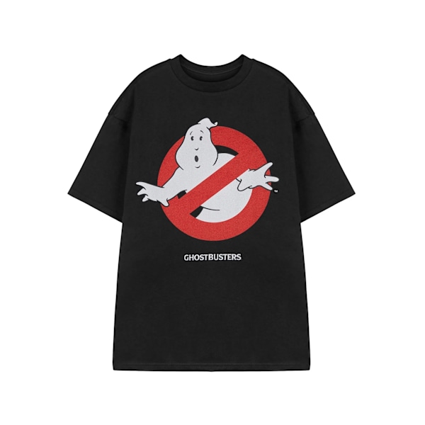 Ghostbusters Unisex Vuxen Klassisk Logotyp Kortärmad T-shirt XL Black XL