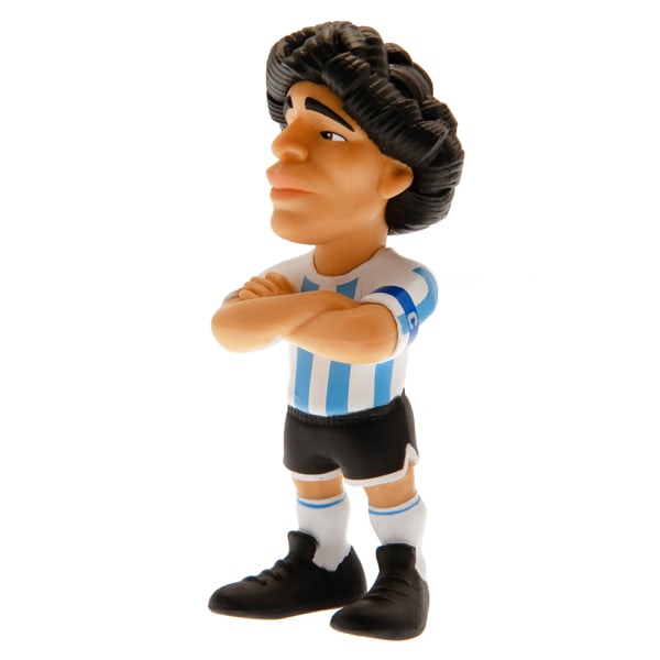Argentina Diego Maradona MiniX Fotbollsfigur One Size Vit White/Blue One Size