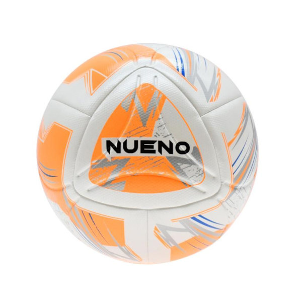 Precision Nueno Fotboll 5 Vit/Fluorescerande Orange/Blå/Silver White/Fluorescent Orange/Blue/Silve 5