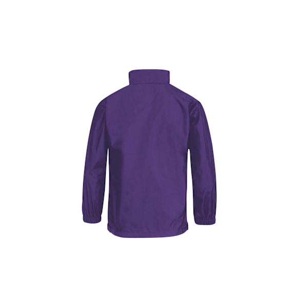 B&C Barn Sirocco Lättviktsjacka / Barnjackor 12 Purple 12/14