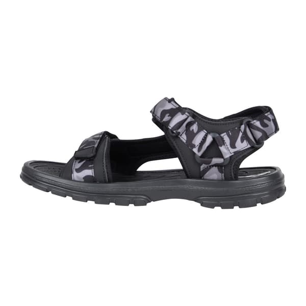 Mountain Warehouse Crete Camo Sandaler Herr 7 UK Mörkgrå Dark Grey 7 UK