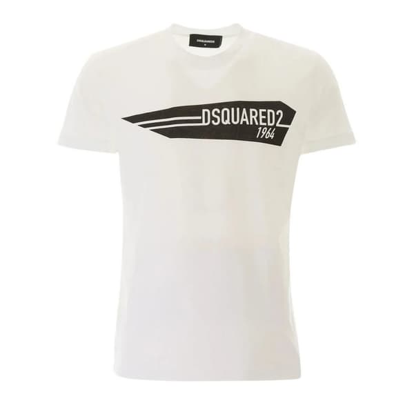 DSquared2 Unisex Vuxen Logotyp T-shirt M Vit White M