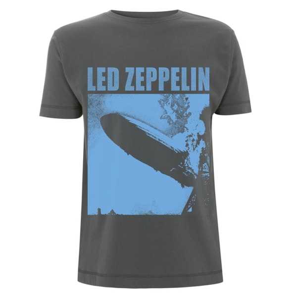 Led Zeppelin Unisex Vuxen LZ1 T-shirt XXL Grå Grey XXL