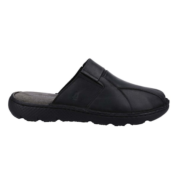 Hush Puppies Herr Carson Läder Mules 12 UK Svart Black 12 UK