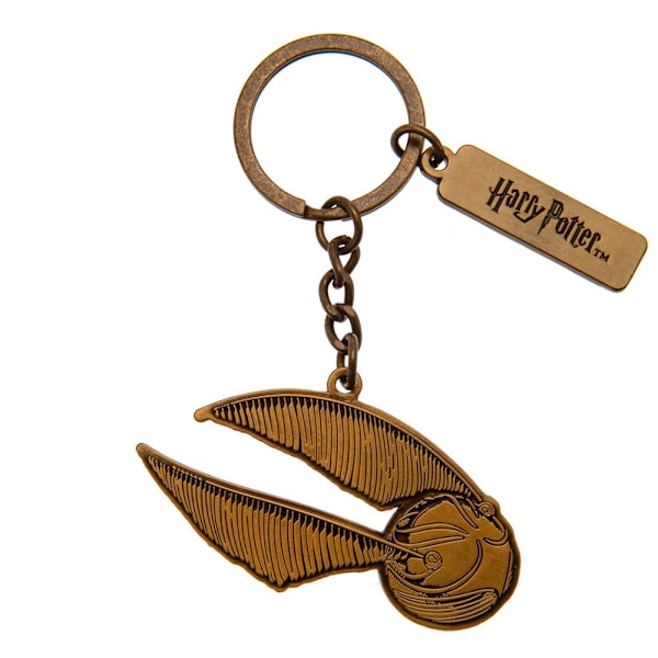 Harry Potter Golden Snitch Nyckelring One Size Brun Brown One Size