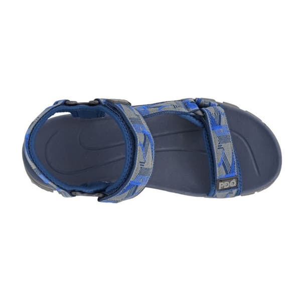 PDQ Herr Logo Sandaler 11 UK Marinblå/Grå Navy/Grey 11 UK