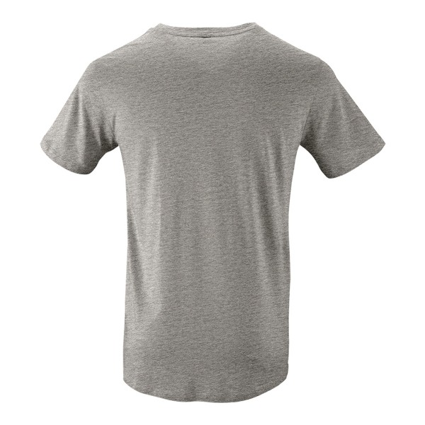 SOLS Milo Ekologisk T-shirt för män L Grå Marl Grey Marl L