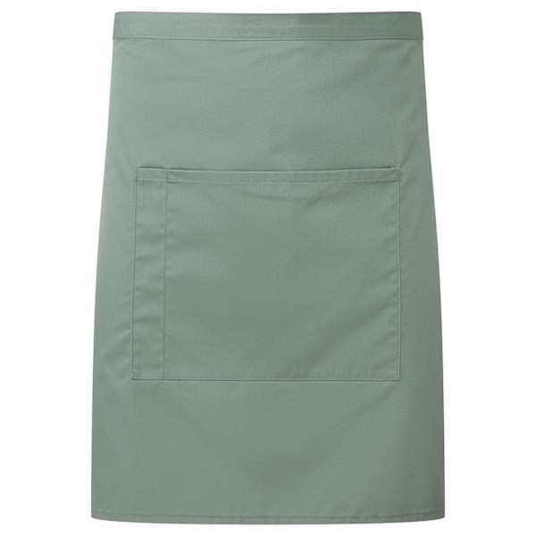 Premier Colours Front Pocket Waist Apron One Size Sage Sage One Size