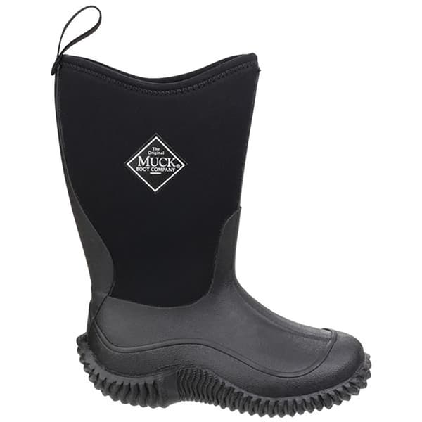 Muck Boots Barn/Kids Hale Pull On Wellington Boots 1 UK Bl Black 1 UK