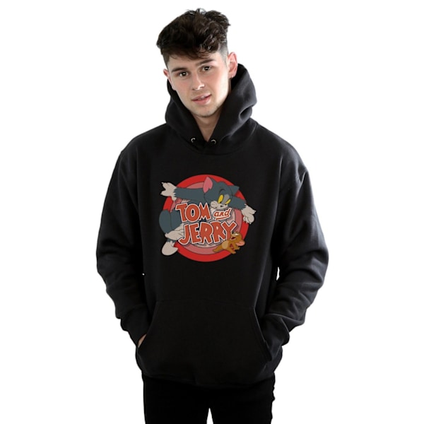 Tom And Jerry Herr Classic Catch Hoodie XXL Svart Black XXL