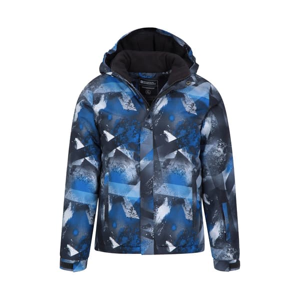 Mountain Warehouse Barn/Kids Mogal Geometrisk Skidjacka 2- Blue 2-3 Years
