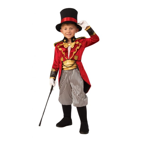Bristol Novelty Barnkalas/Barn Ringmaster Kostym Topp & Botten Multicoloured L