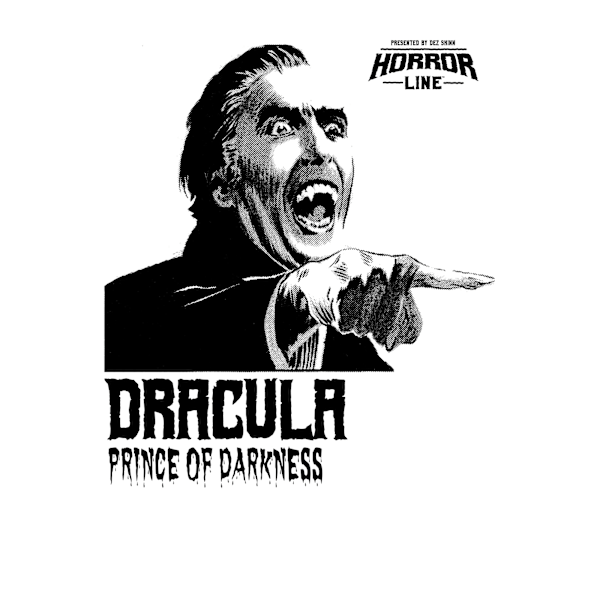 Horror Line Unisex Dracula Sucks T-shirt M Vit White M