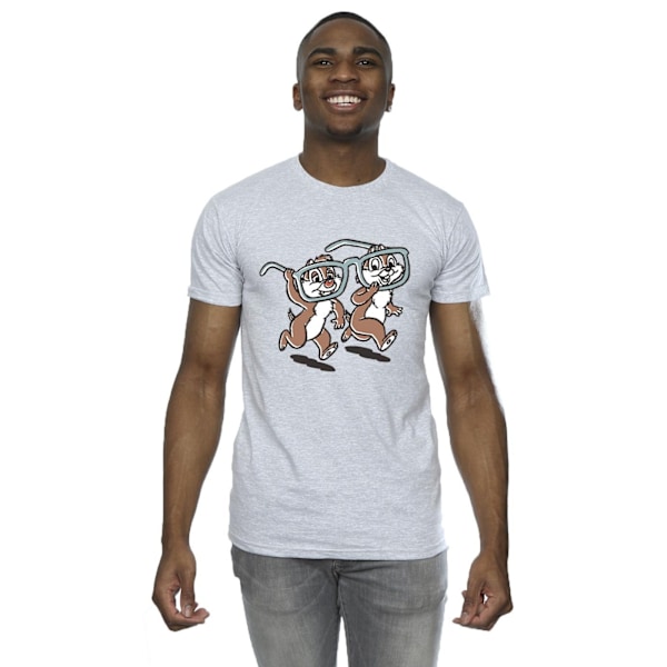 Disney Chip ´n Dale Glasögon T-shirt 3XL Sports Grey Sports Grey 3XL