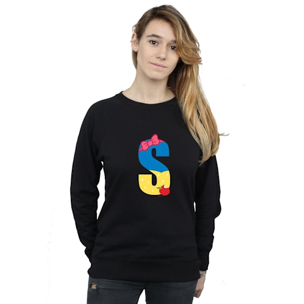 Disney Dam/Kvinnor Alfabetet S Är För Snövit Sweatshirt XL Black XL