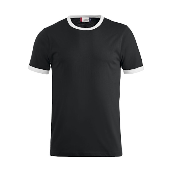 Clique Unisex Nome T-shirt XS Svart/Vit Black/White XS