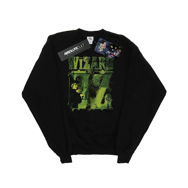 The Wizard Of Oz Flickans Wicked Witch Logotyp Sweatshirt 7-8 År B Black 7-8 Years