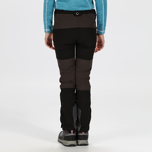 Regatta Barn/Kids Tech Mountain Vandringsbyxor 15-16 År Black/Ash 15-16 Years