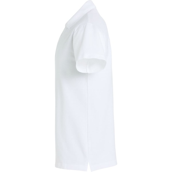 Clique Basic Pikétröja för Män 4XL Vit White 4XL
