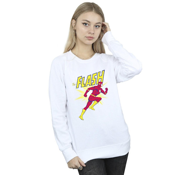 DC Comics Dam/Kvinnor The Flash Löpartröja XL Vit White XL