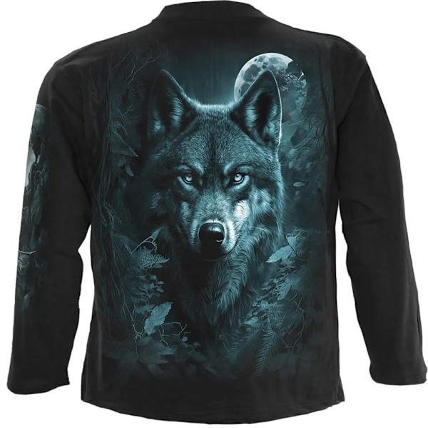 Spiral Direct Unisex Vuxen Forest Guardians Långärmad T-shirt Black XL