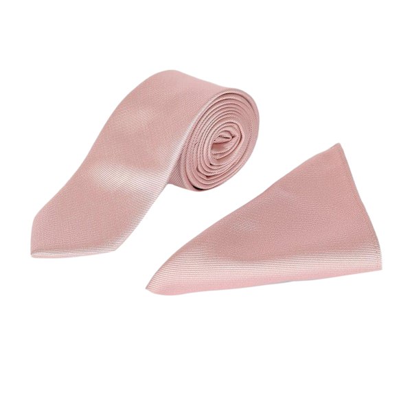 Burton Herr Tie & Näsduk Set One Size Rosa Pink One Size