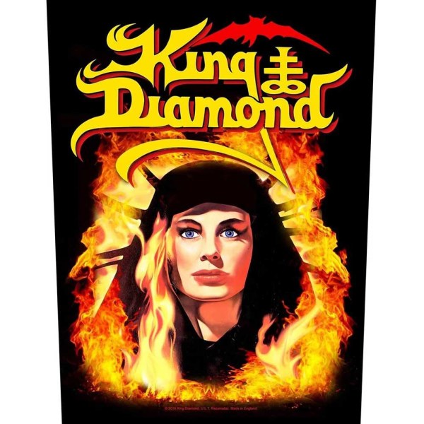 King Diamond Fatal Portrait Patch One Size Svart/Gul/Röd Black/Yellow/Red One Size
