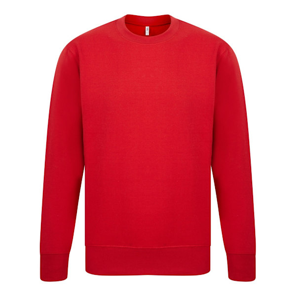 Casual Classics Herr Sweatshirt L Röd Red L