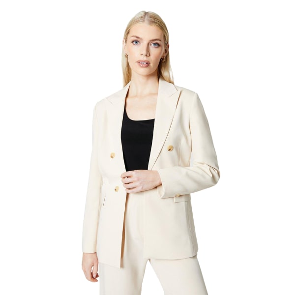 Principer Dubbelknäppt Edge To Edge Blazer dam/dam 18 Stone 18 UK