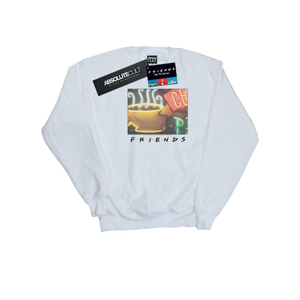 Friends Herr Central Perk Homage Sweatshirt XL Vit White XL